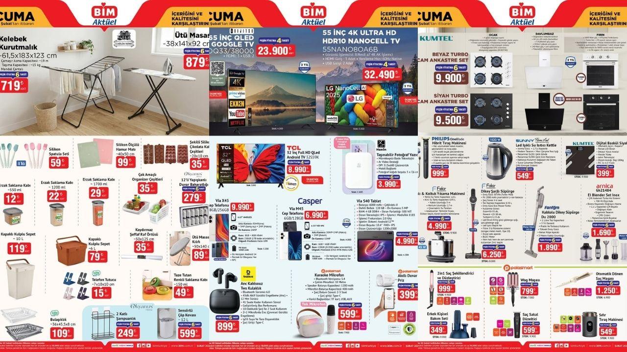 BİM’de Teknoloji Şöleni: 20 Şubat’ta Dev Ekranlar ve Akıllı Telefonlar Geliyor